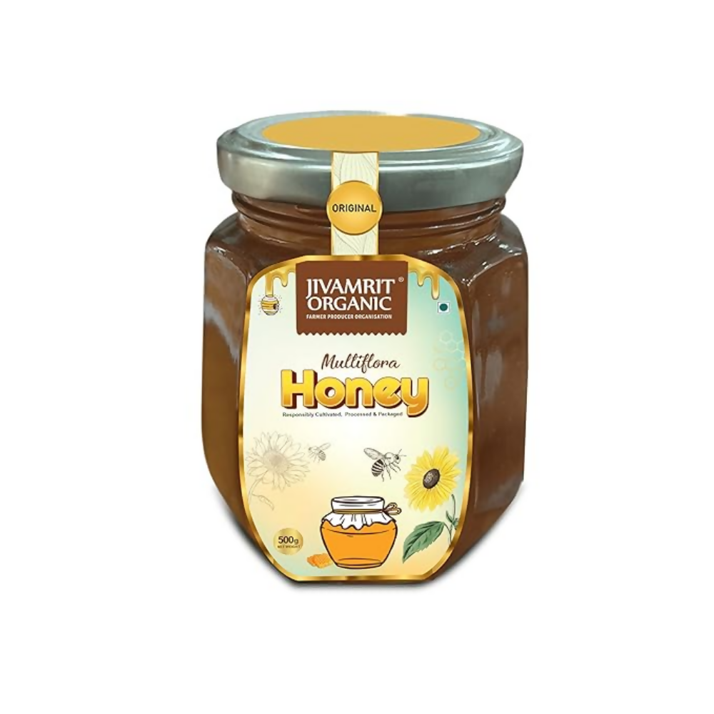 Jivamrit Organic Multiflora Honey | Grocsy