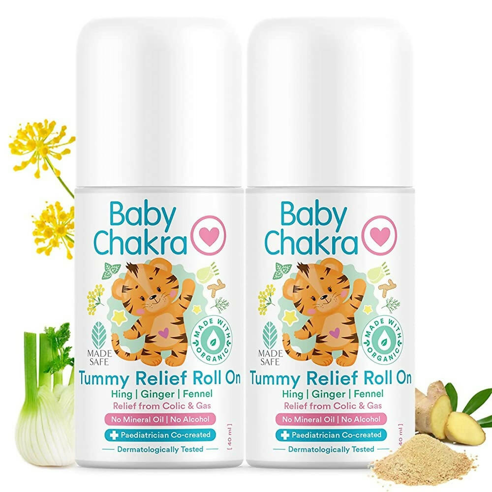 BabyChakra Tummy Relief Roll On | Grocsy