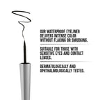 Colorbar Precision Waterproof Eyeliner (With Shiny Silver Cap) Eye Liner Black | Grocsy