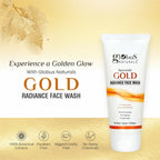 Globus Naturals Gold Radiance Anti Ageing & Brightening Face Wash | Grocsy