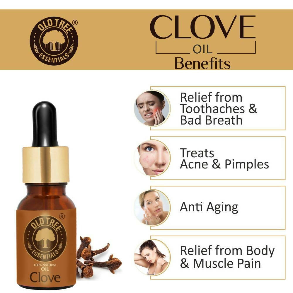 Old Tree Clove Bud Essential Oil | Grocsy