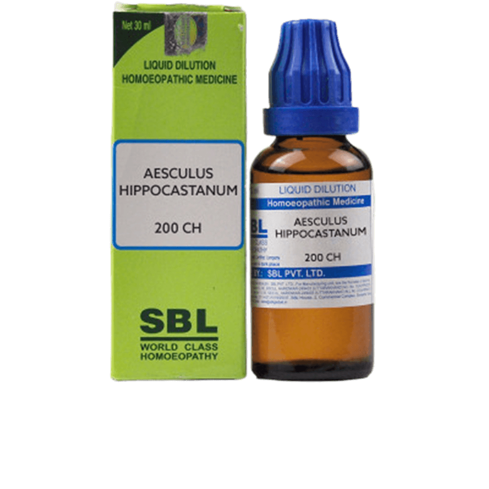 SBL Homeopathy Aesculus Hippocastanum Dilution | Grocsy