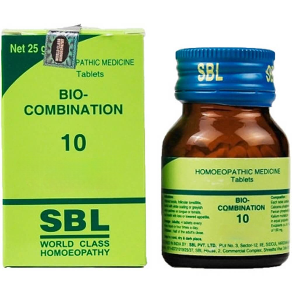SBL Homeopathy Bio - Combination 10 Tablets | Grocsy