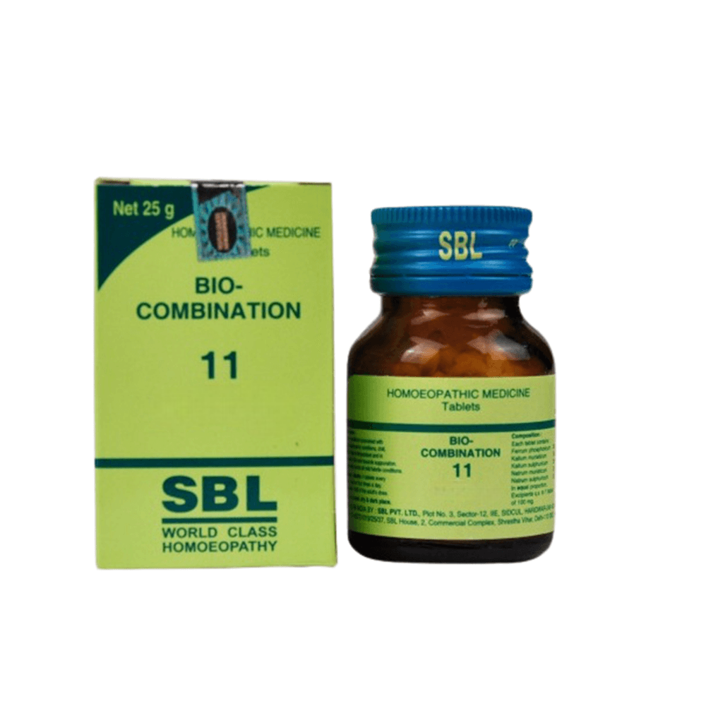 SBL Homeopathy Bio-Combination 11 Tablet | Grocsy