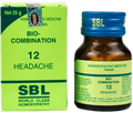 SBL Homeopathy Bio - Combination 12 Tablets | Grocsy