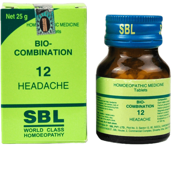 SBL Homeopathy Bio - Combination 12 Tablets | Grocsy