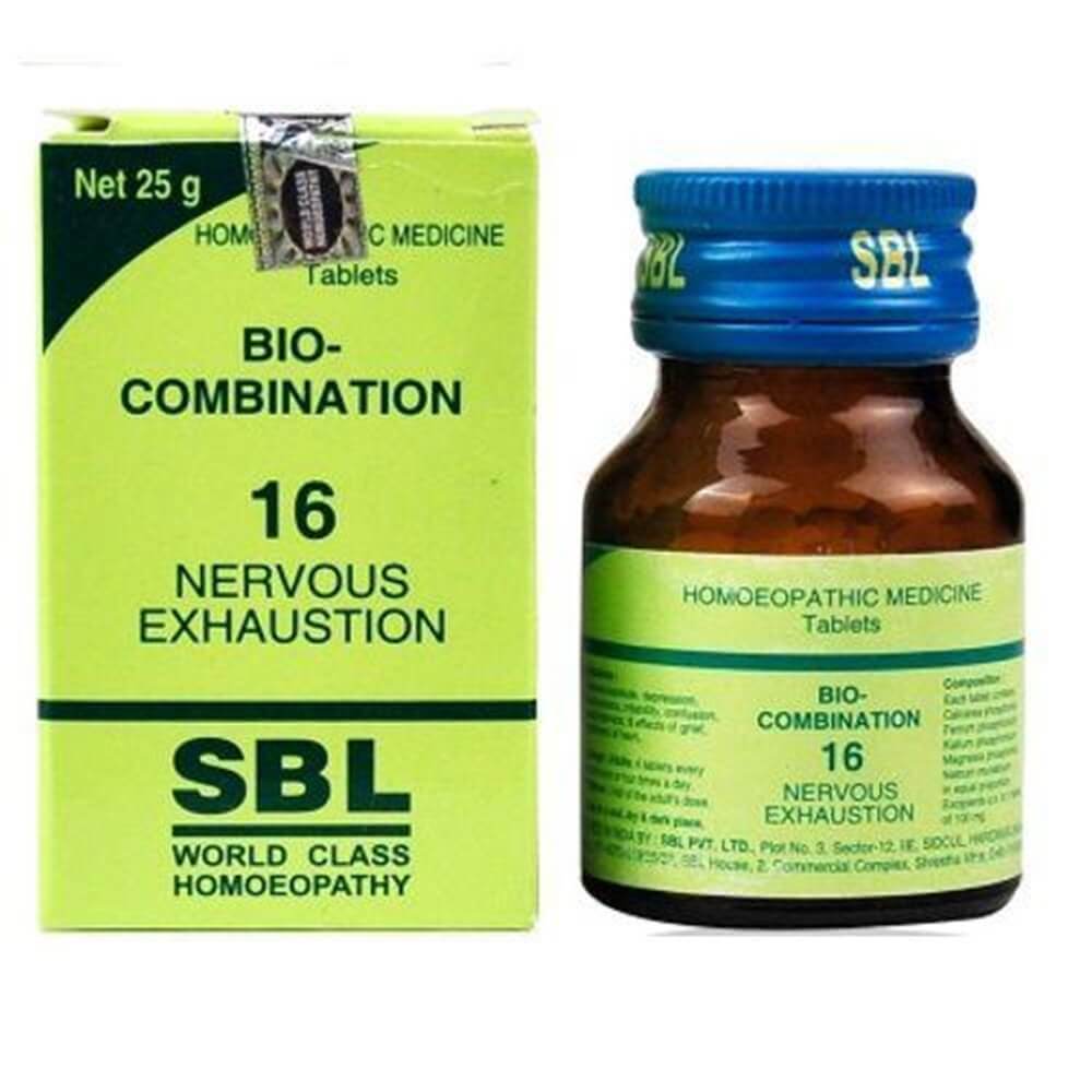 SBL Homeopathy Bio-Combination 16 Tablets | Grocsy
