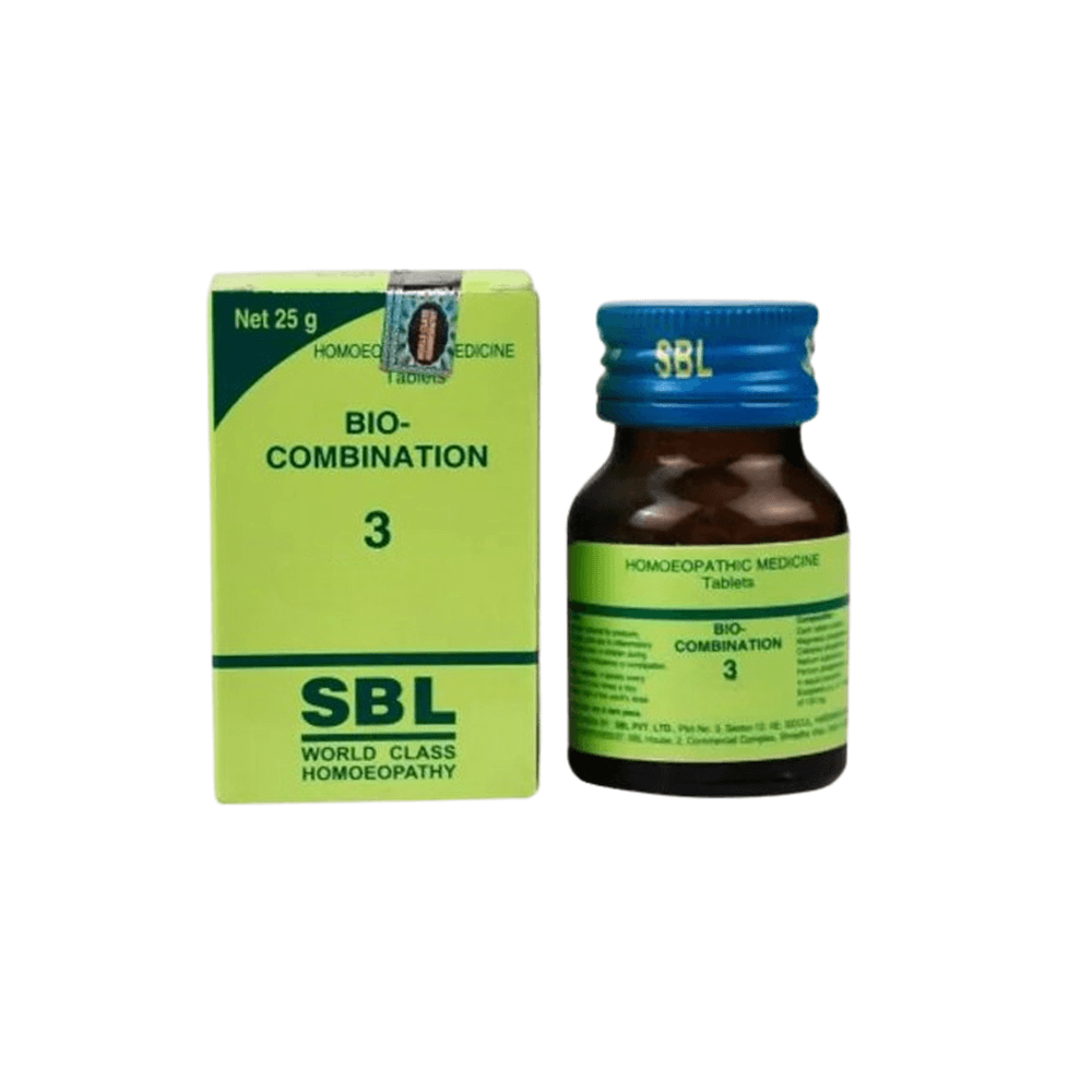 SBL Homeopathy Bio - Combination 3 Tablets | Grocsy