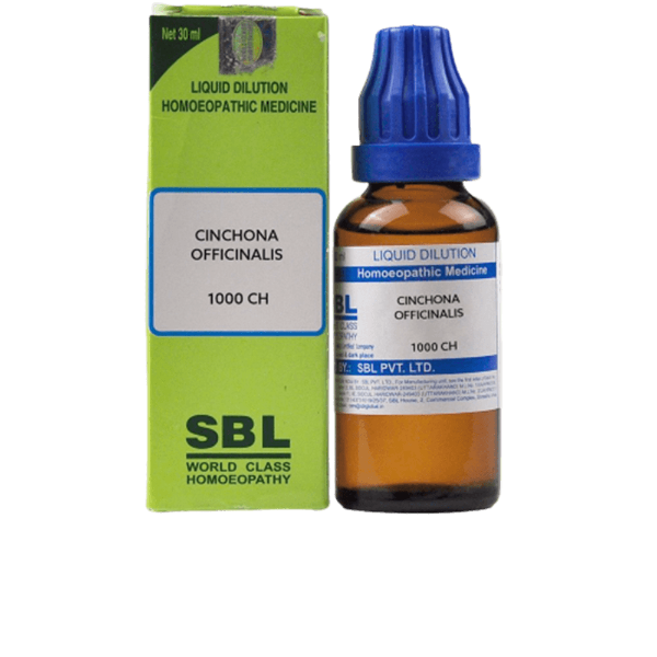 SBL Homeopathy Cinchona Officinalis Dilution | Grocsy