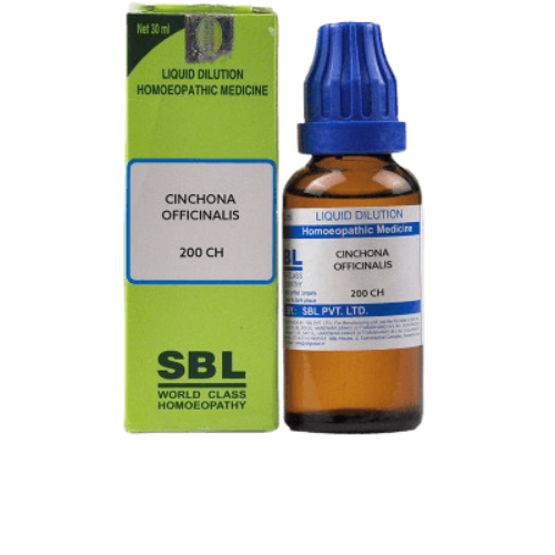 SBL Homeopathy Cinchona Officinalis Dilution | Grocsy