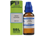 SBL Homeopathy Hepar Sulphur Dilution | Grocsy