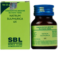 SBL Homeopathy Natrum Sulphuricum Biochemic Tablets | Grocsy