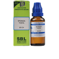 SBL Homeopathy Spongia Tosta Dilution | Grocsy