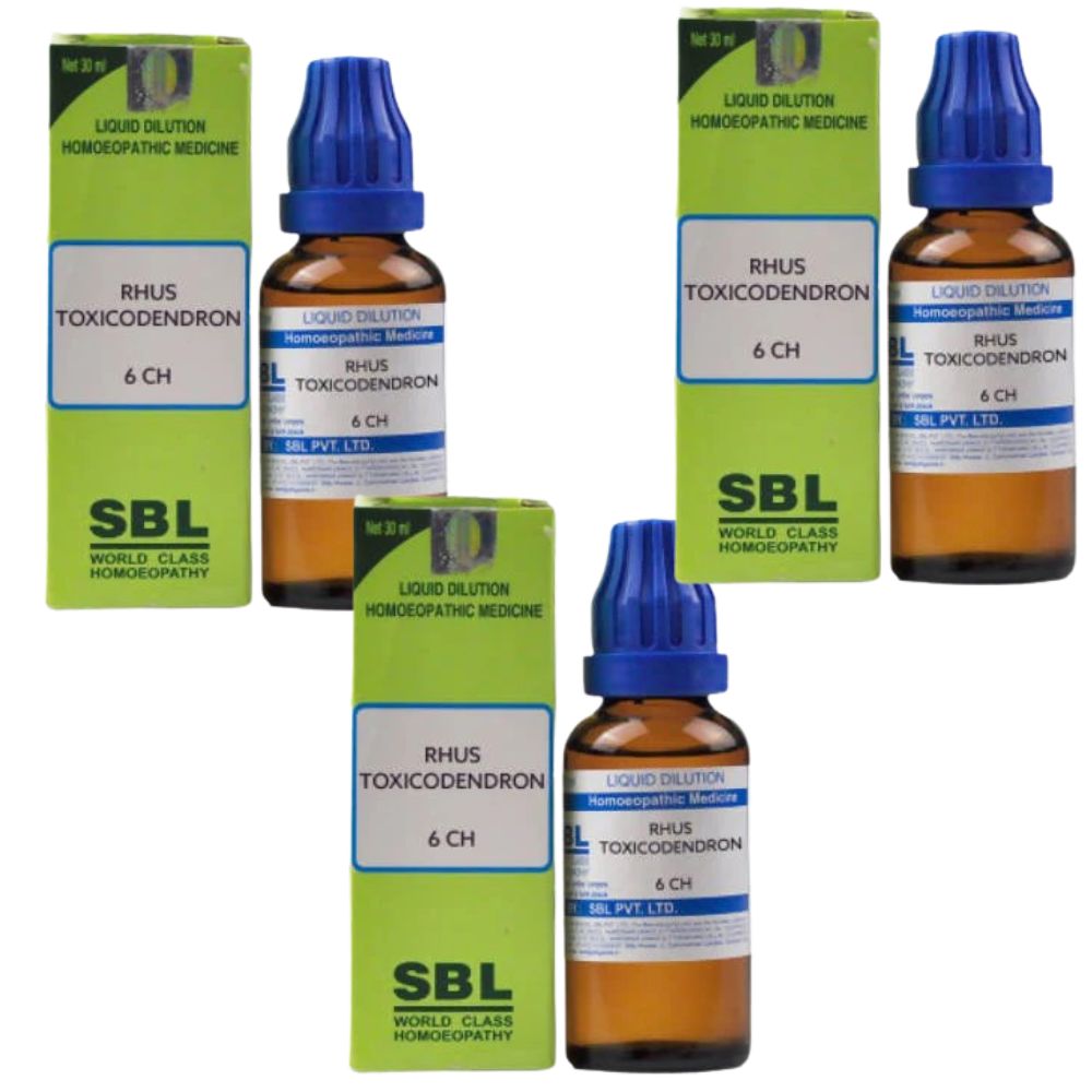 SBL Homeopathy Rhus Toxicodendron Dilution | Grocsy