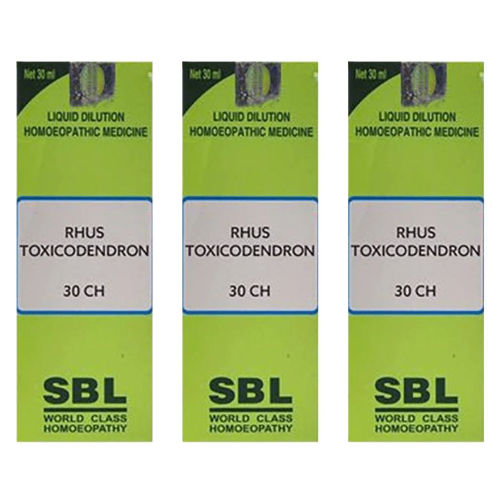 SBL Homeopathy Rhus Toxicodendron Dilution | Grocsy