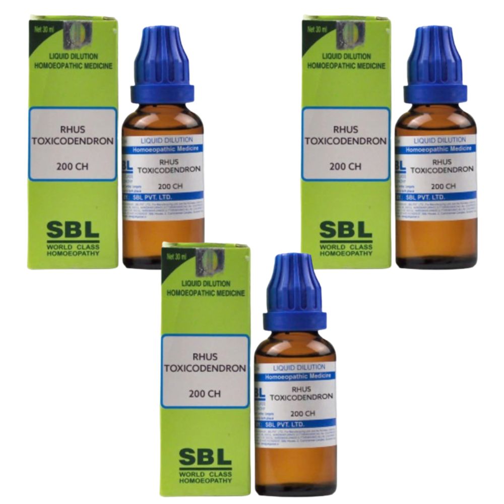 SBL Homeopathy Rhus Toxicodendron Dilution | Grocsy