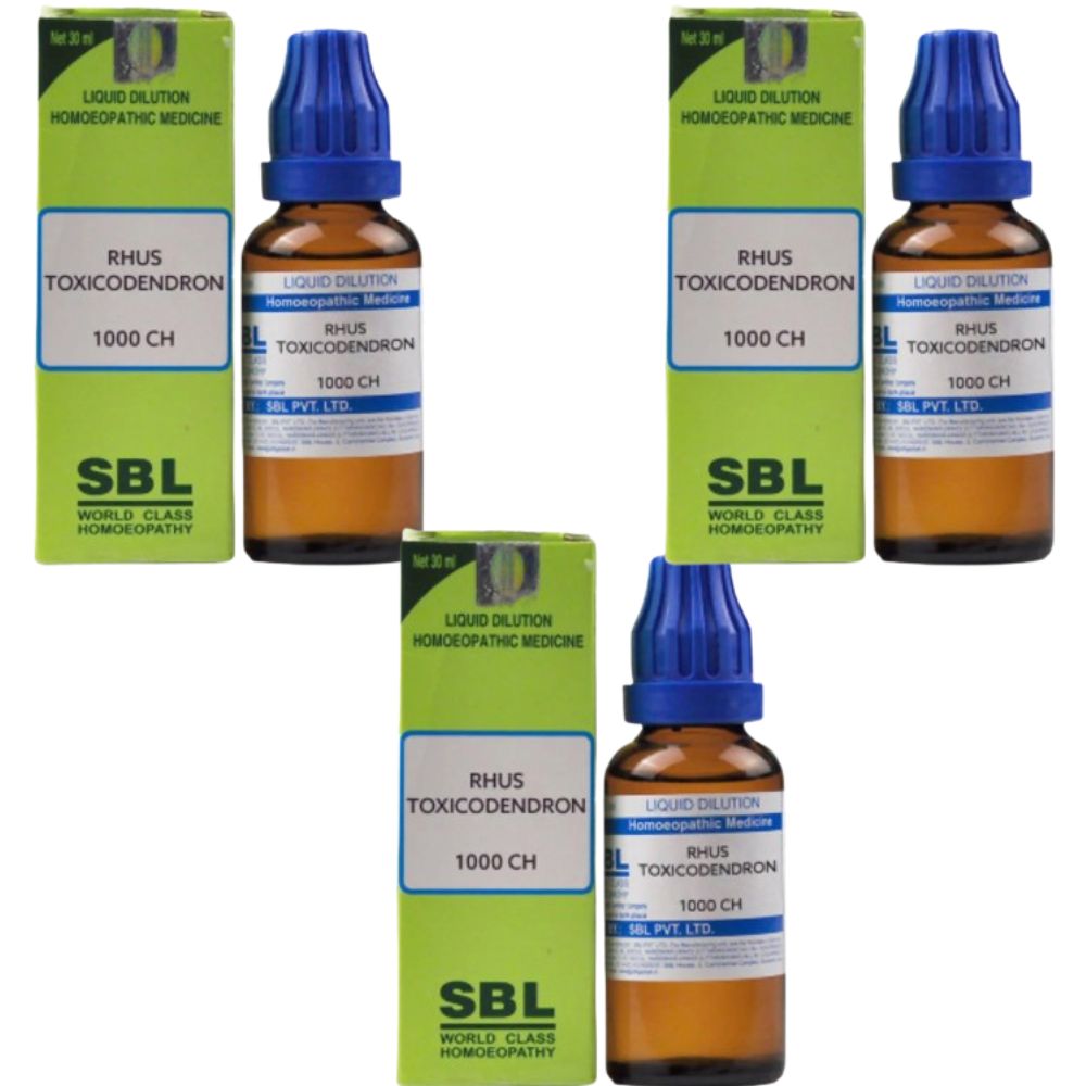 SBL Homeopathy Rhus Toxicodendron Dilution | Grocsy
