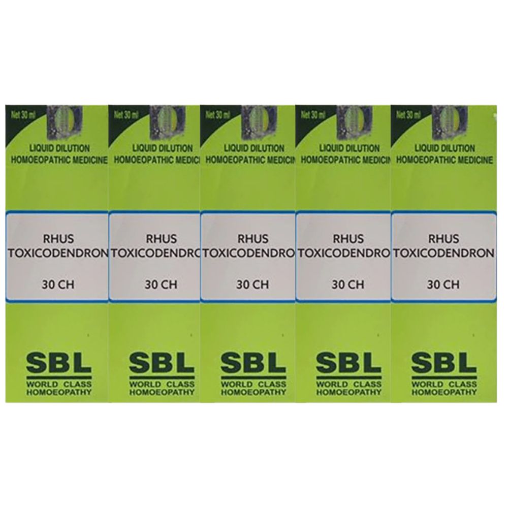 SBL Homeopathy Rhus Toxicodendron Dilution | Grocsy