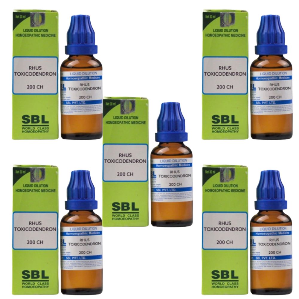 SBL Homeopathy Rhus Toxicodendron Dilution | Grocsy