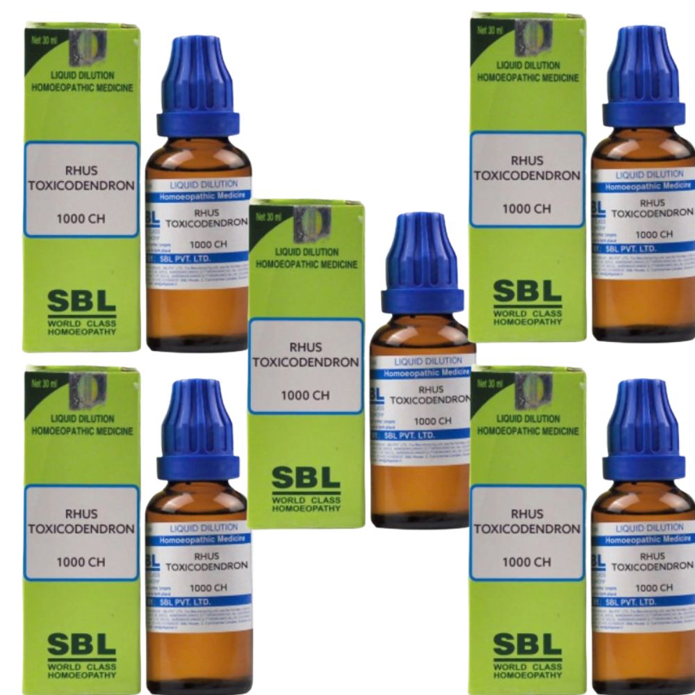 SBL Homeopathy Rhus Toxicodendron Dilution | Grocsy