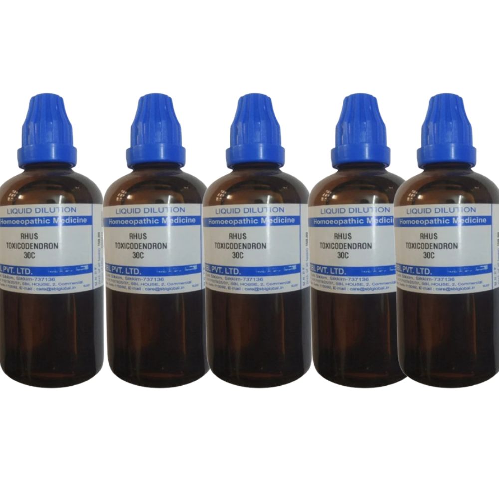 SBL Homeopathy Rhus Toxicodendron Dilution | Grocsy