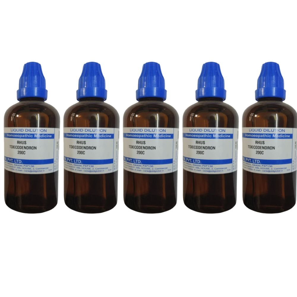 SBL Homeopathy Rhus Toxicodendron Dilution | Grocsy