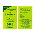 SBL Homeopathy Bio-Combination 21 Tablets | Grocsy