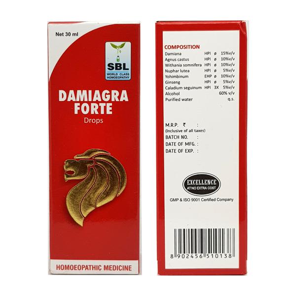 SBL Homeopathy Damiagra Forte Drops | Grocsy