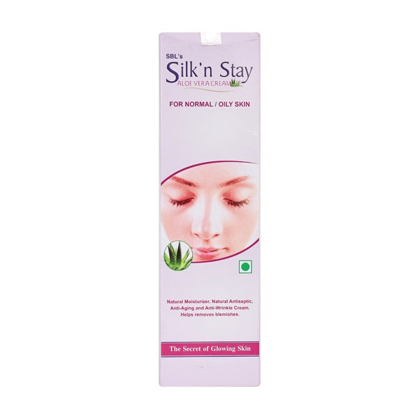 SBL Homeopathy Silk N Stay Aloevera Cream | Grocsy