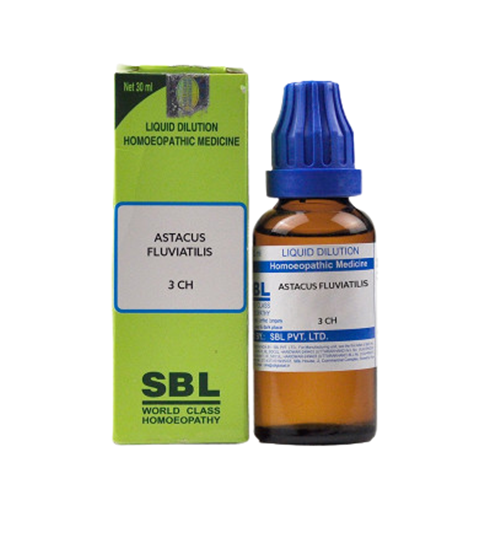 SBL Homeopathy Astacus Fluviatilis Dilution | Grocsy