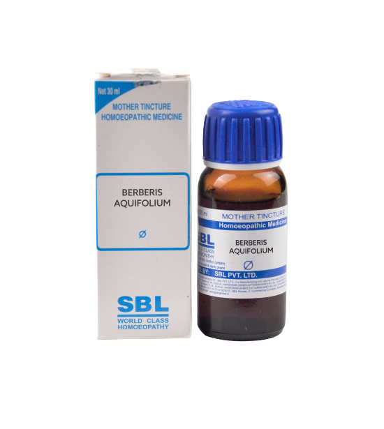 SBL Homeopathy Berberis Aquifolium Mother Tincture Q | Grocsy