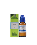 SBL Homeopathy Sulphur Dilution | Grocsy