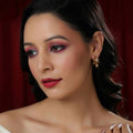 Golden Earrings (Gold) - Ruby Raang | Grocsy