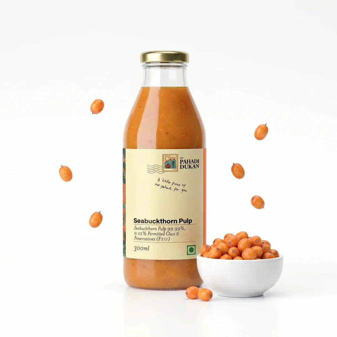 My Pahadi Dukan Himalayan Sea Buckthorn Pulp | Grocsy