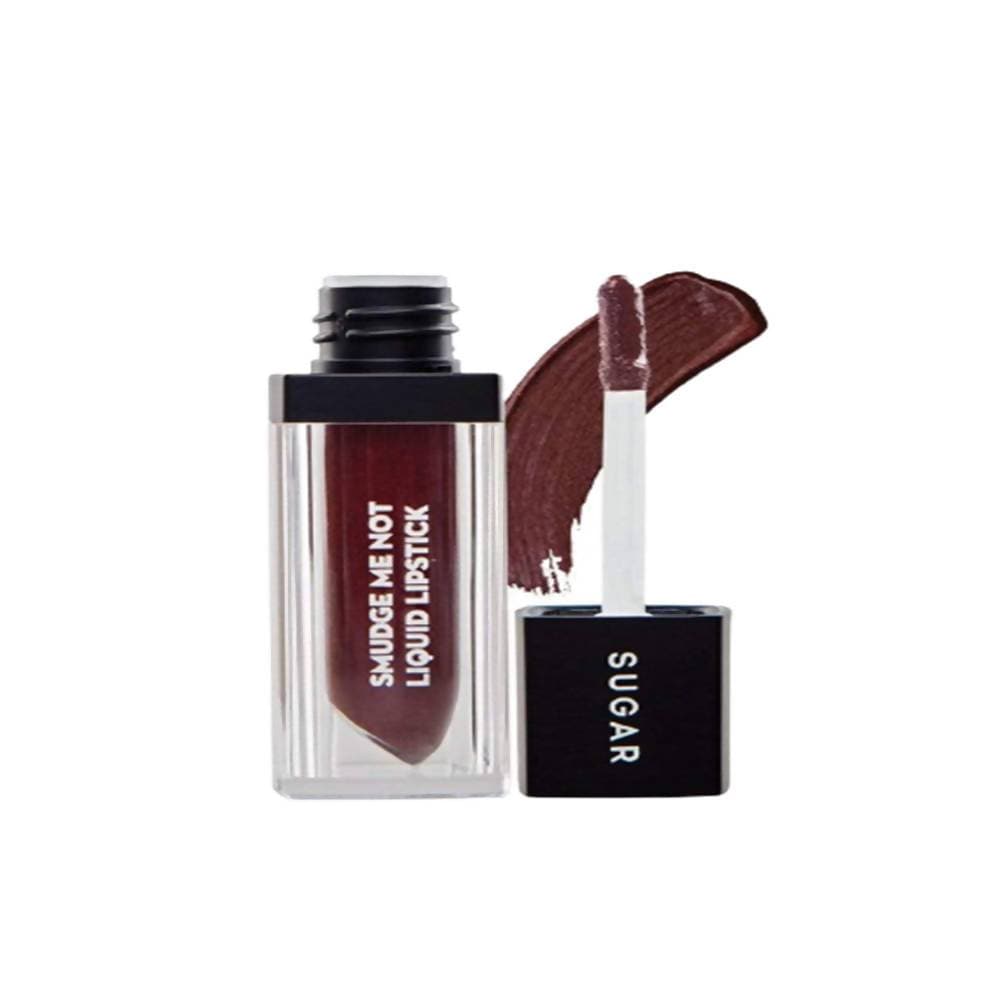 Sugar Smudge Me Not Liquid Lipstick - Radiant Currant (Metallic Burnt Red) | Grocsy