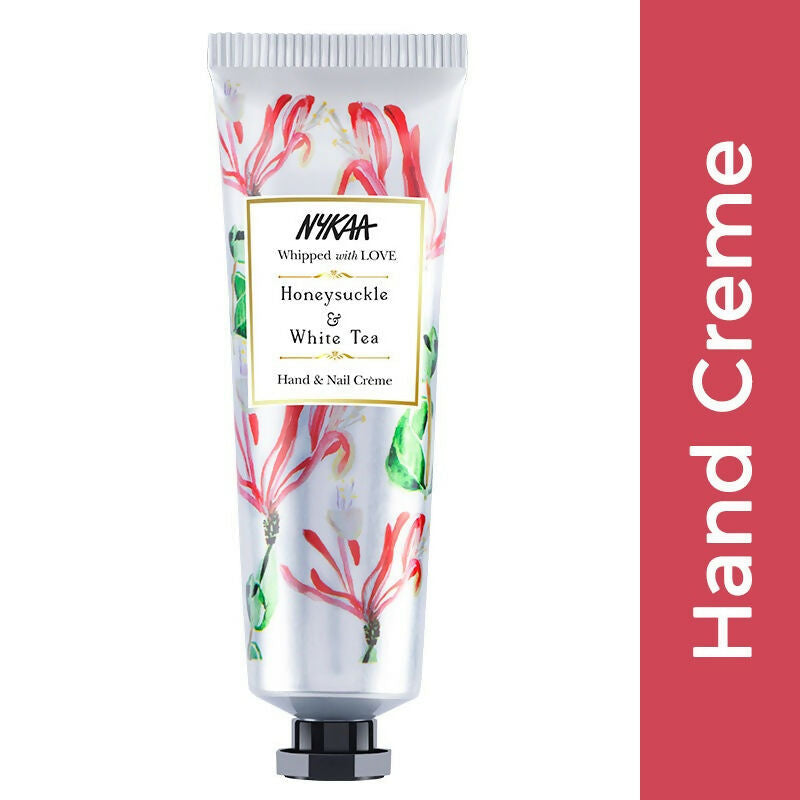 Nykaa Honey Suckle & White Tea Hand & Nail Creme | Grocsy