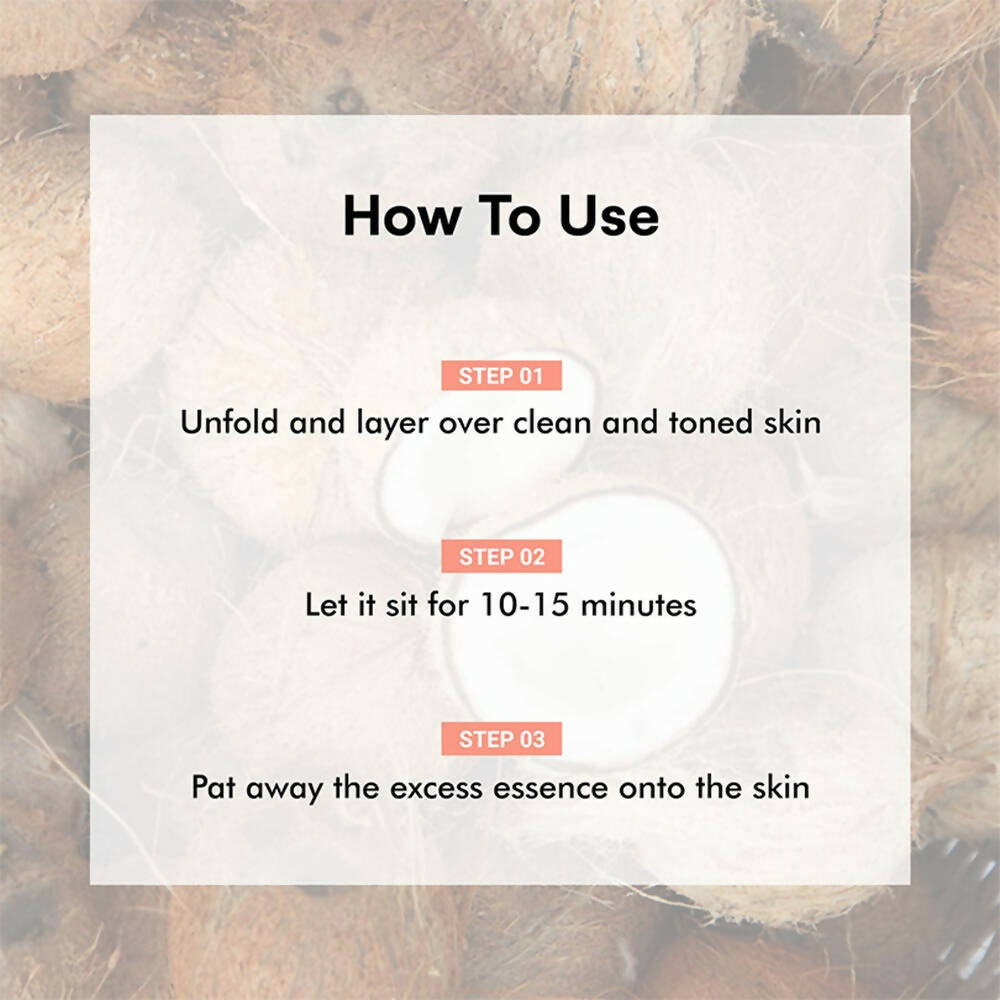 Tonymoly Fresh To Go Coconut Mask Sheet Hydrating - Korean Skincare | Grocsy