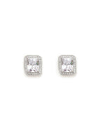 stone stud (white) - Ruby Raang | Grocsy