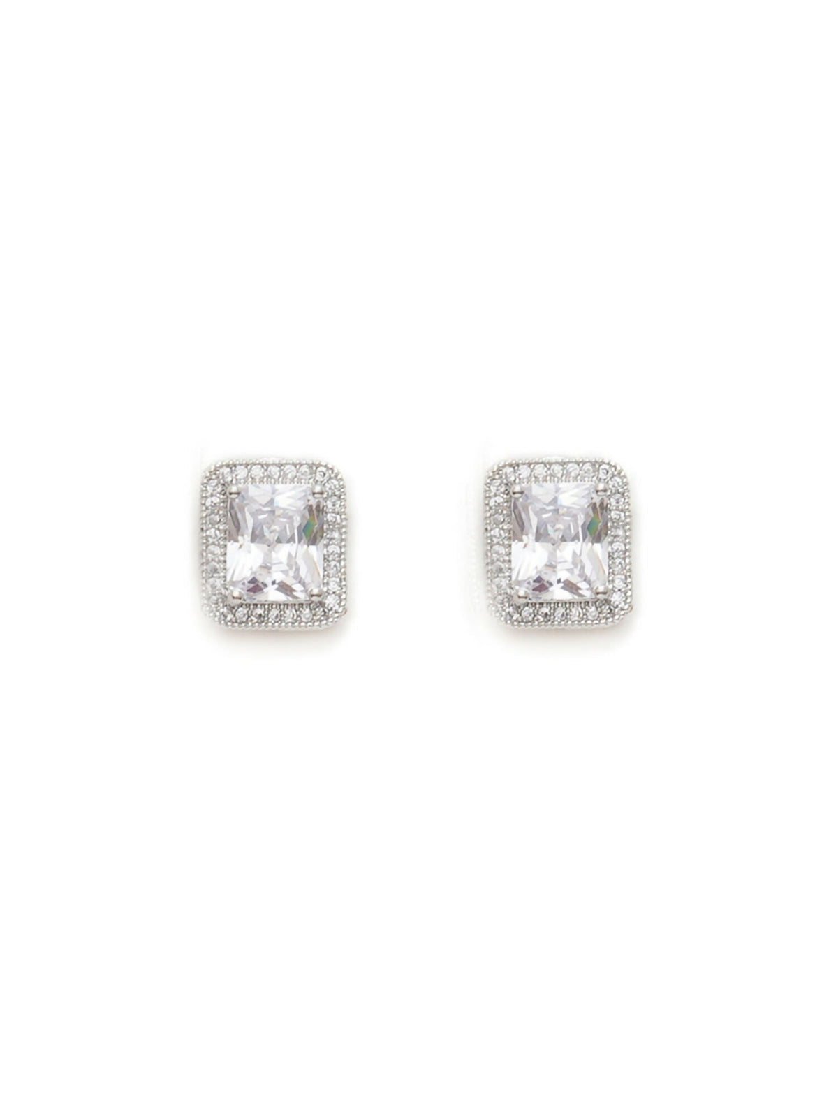 stone stud (white) - Ruby Raang | Grocsy