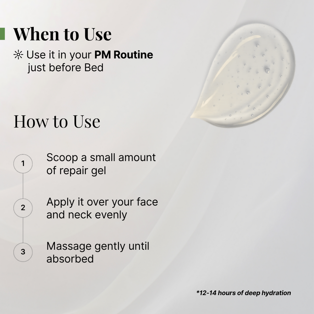 Mystiqare Overnight Repair Gel | Grocsy