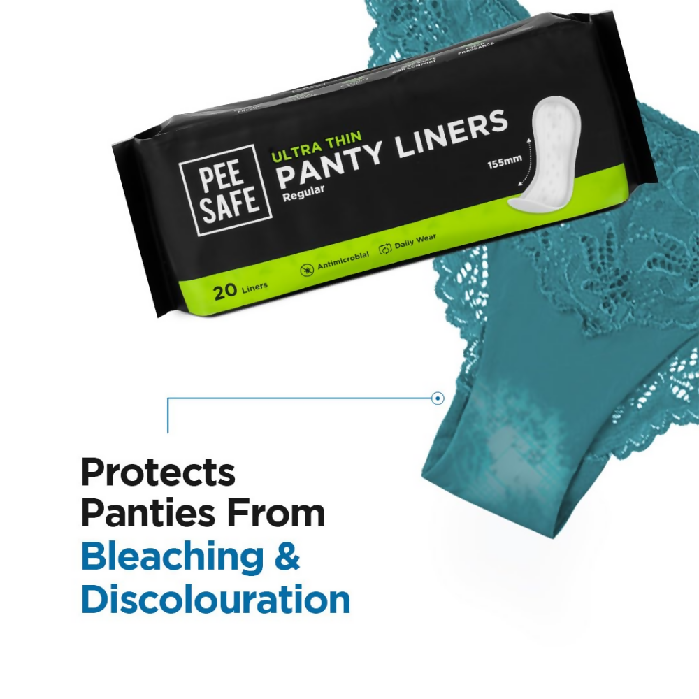 Pee Safe Panty Liners For Women (Small Size) | Grocsy