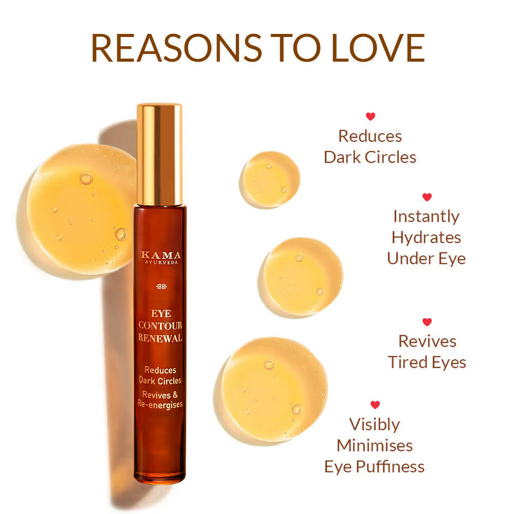 Kama Ayurveda Eye Contour Renewal Serum | Grocsy