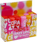 Favon Pack of 12 Multicolor Crazy Lip Balms | Grocsy