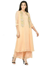 Joban Fashion Peach Viscose Kurta Set | Grocsy