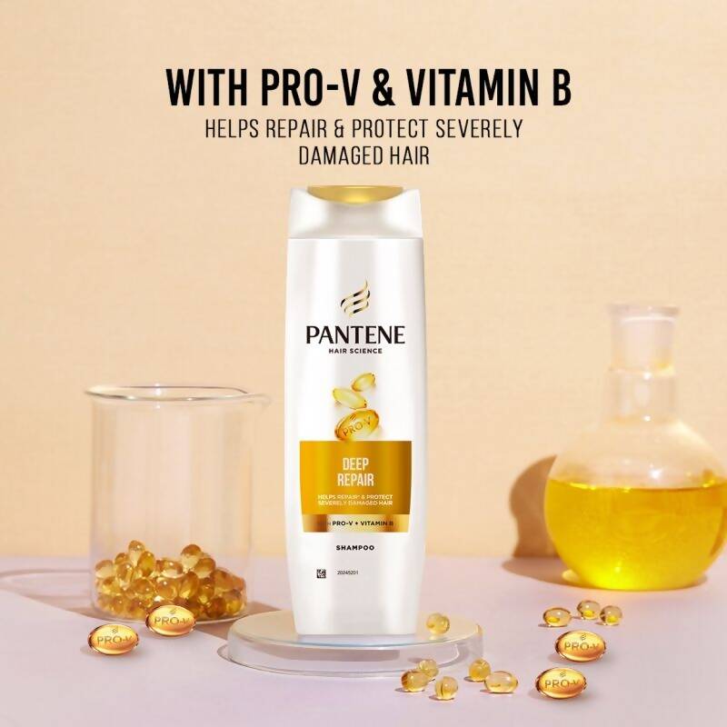 Pantene Hair Science Deep Repair Shampoo | Grocsy