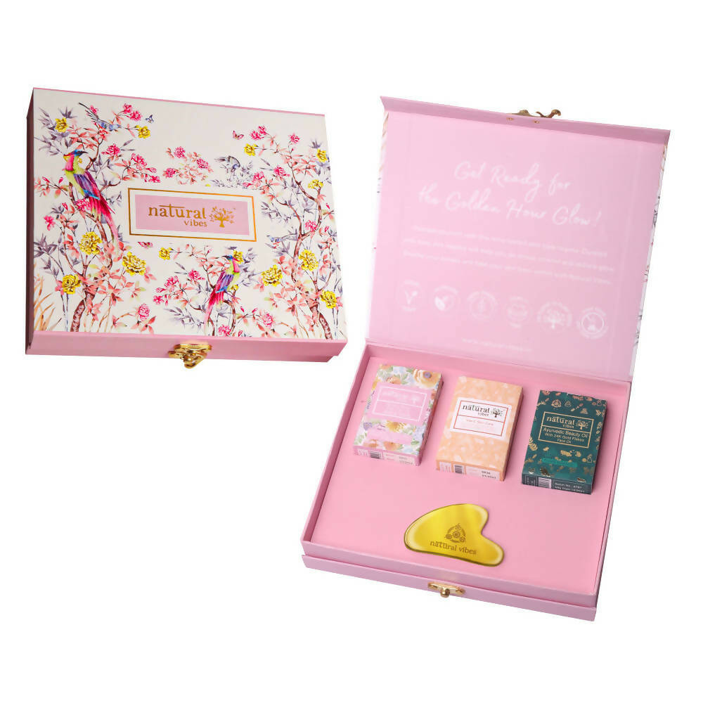 Natural Vibes Glow Getter Gift Set with Kwansha | Grocsy