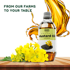 Organic Mandya Mustard Oil | Grocsy