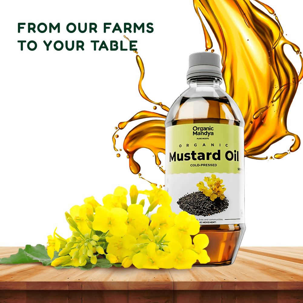Organic Mandya Mustard Oil | Grocsy