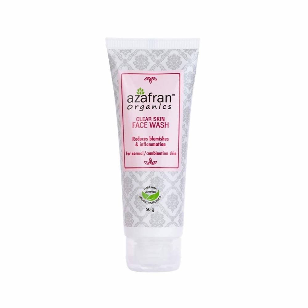 Azafran Organics Clear Skin Face Wash | Grocsy