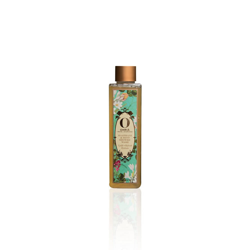 Ohria Ayurveda Raatrani & Mint Shower Wash | Grocsy